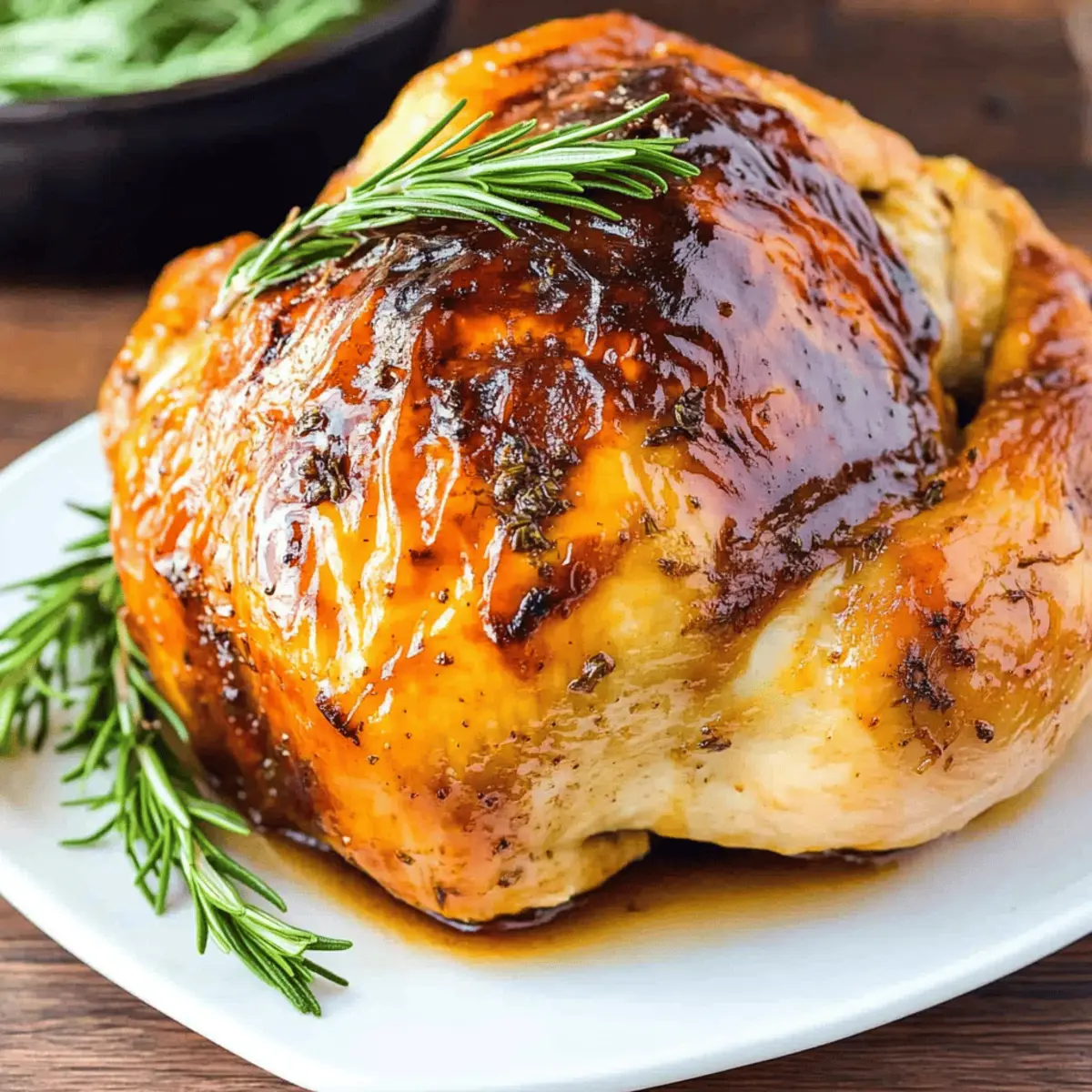 Rosemary Apricot Glazed Turkey for a Flavorful Thanksgiving Feast