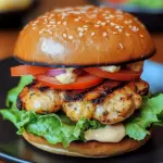 Spicy Chipotle Chicken Burger