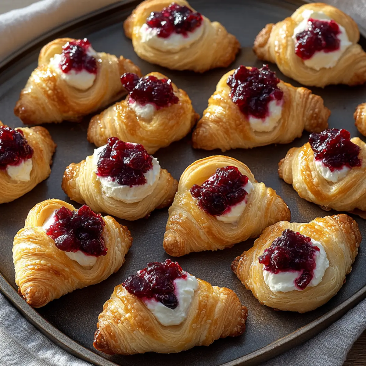 Cranberry Cream Cheese Crescent Bites: Easy Fall Favorites