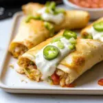 Baked Chicken Chimichanga