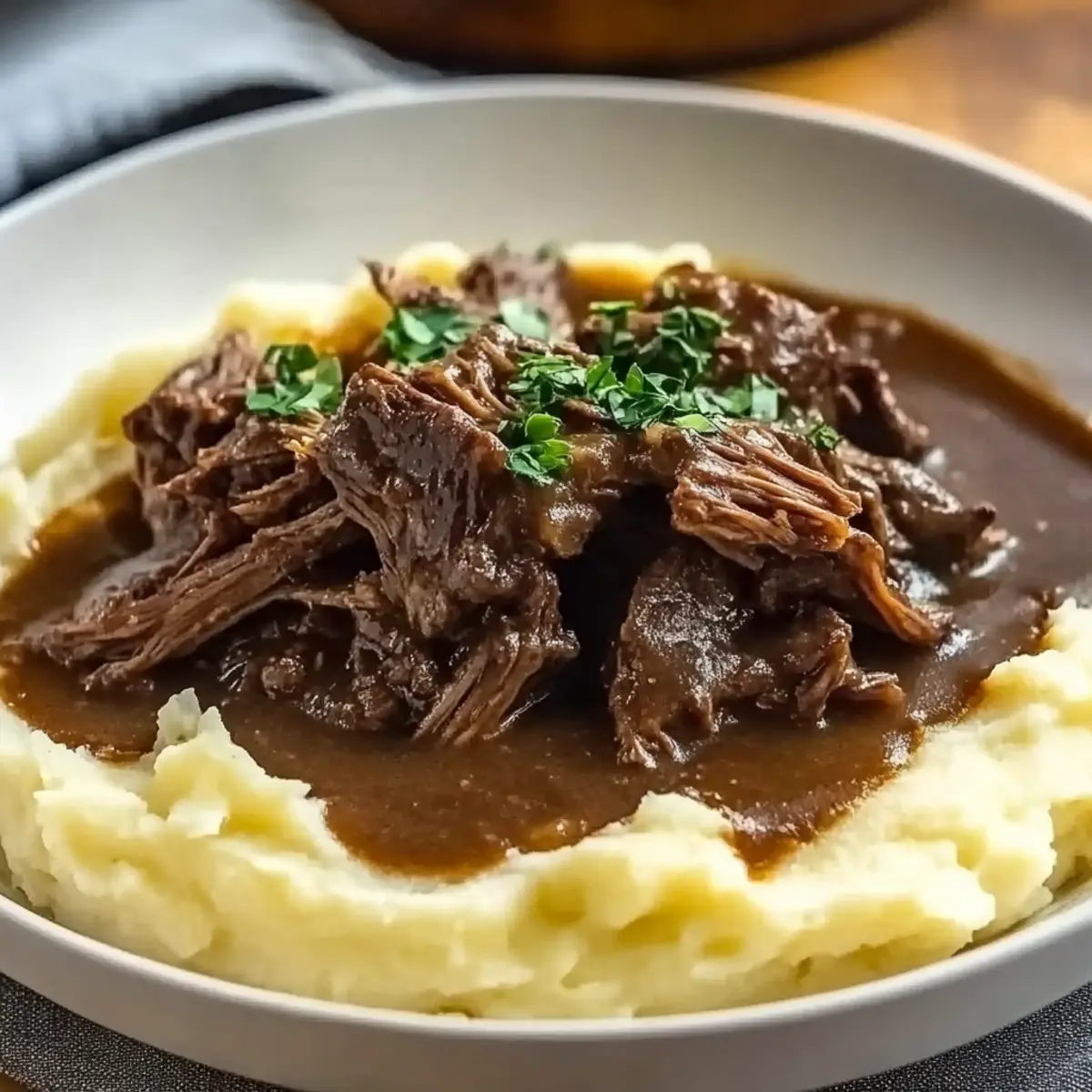 Heavenly Comfort Slow Cooker Beef Manhattan for Cozy Nights