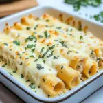Chicken Manicotti Alfredo
