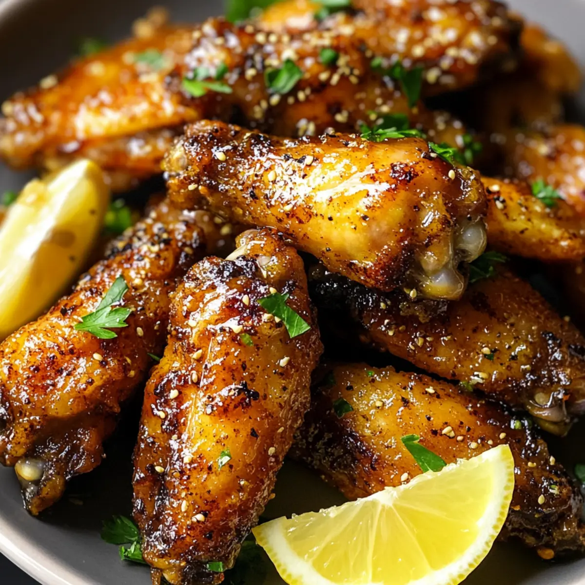 Crispy Lemon Pepper Wings with Honey That Wow Your Taste Buds