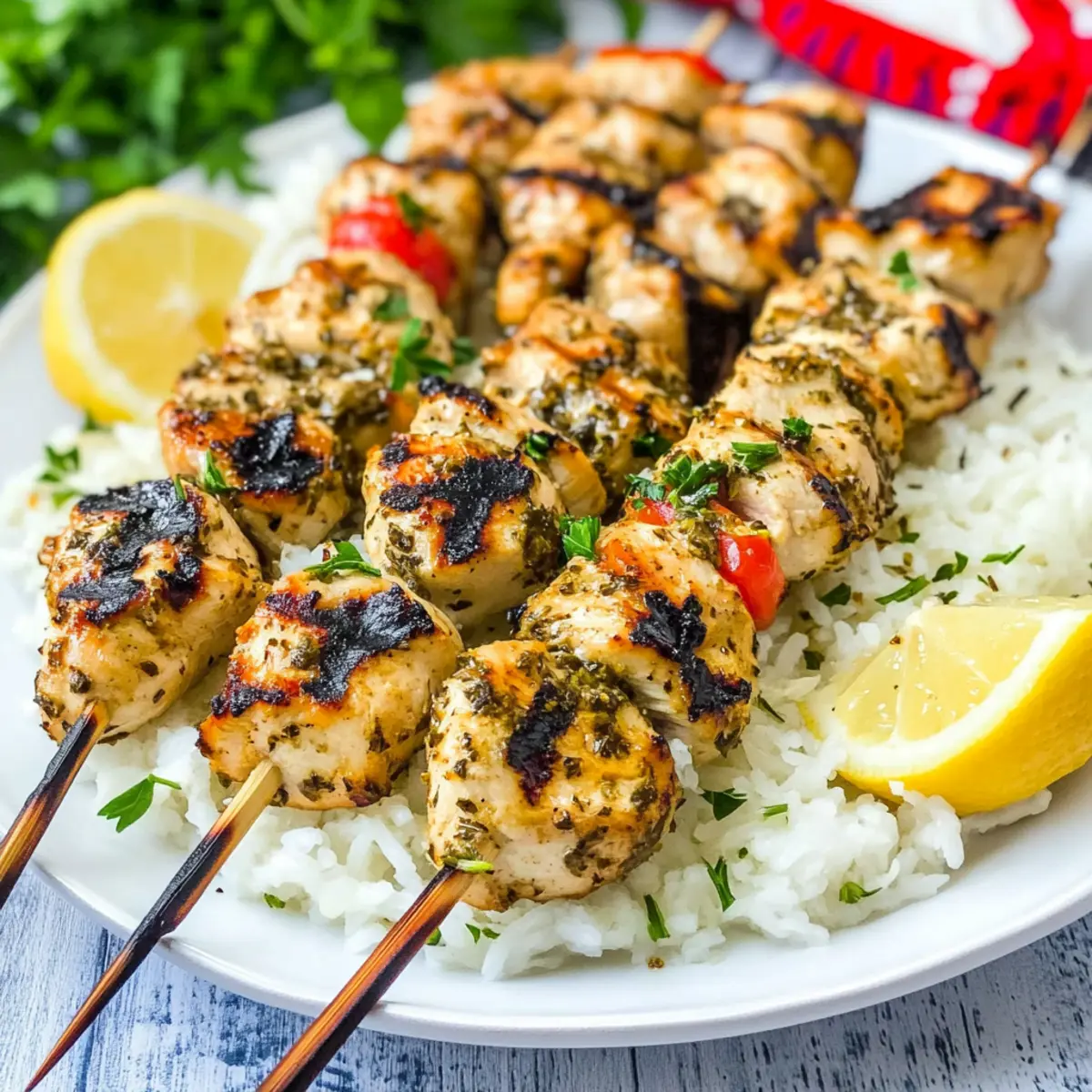 Savory Chicken Souvlaki: Your Ultimate BBQ Delight