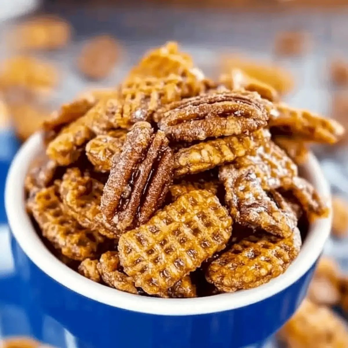 Irresistible Praline Crunch Crispix Pecan for Sweet Snack Lovers