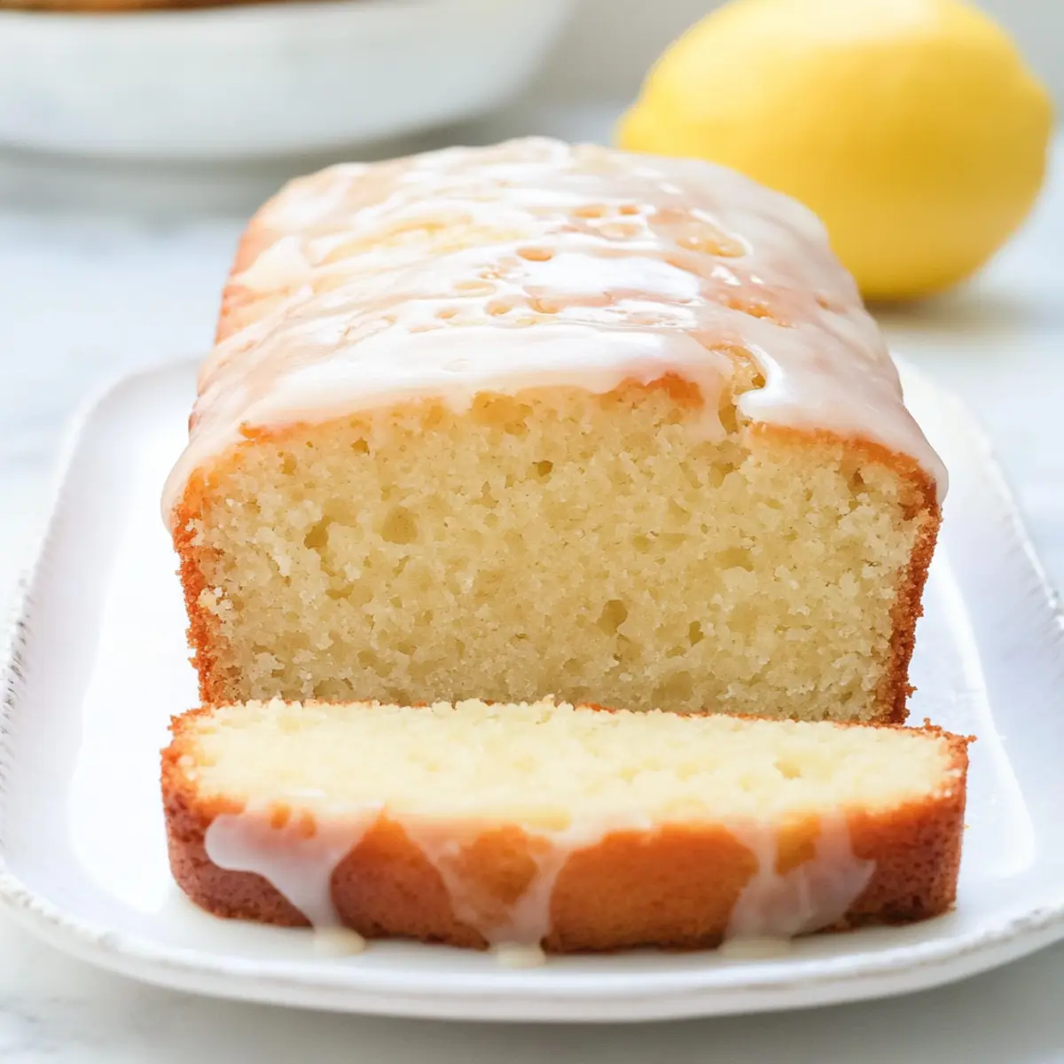 Delightful Gluten-Free Lemon Loaf with Tangy Lemon Glaze