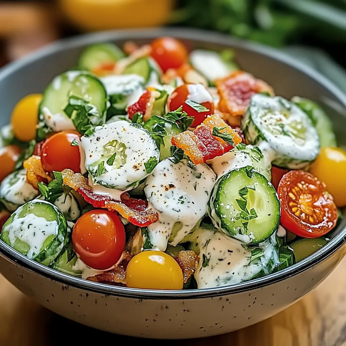 Cucumber Ranch Crack Salad: A Refreshing Family Favorite