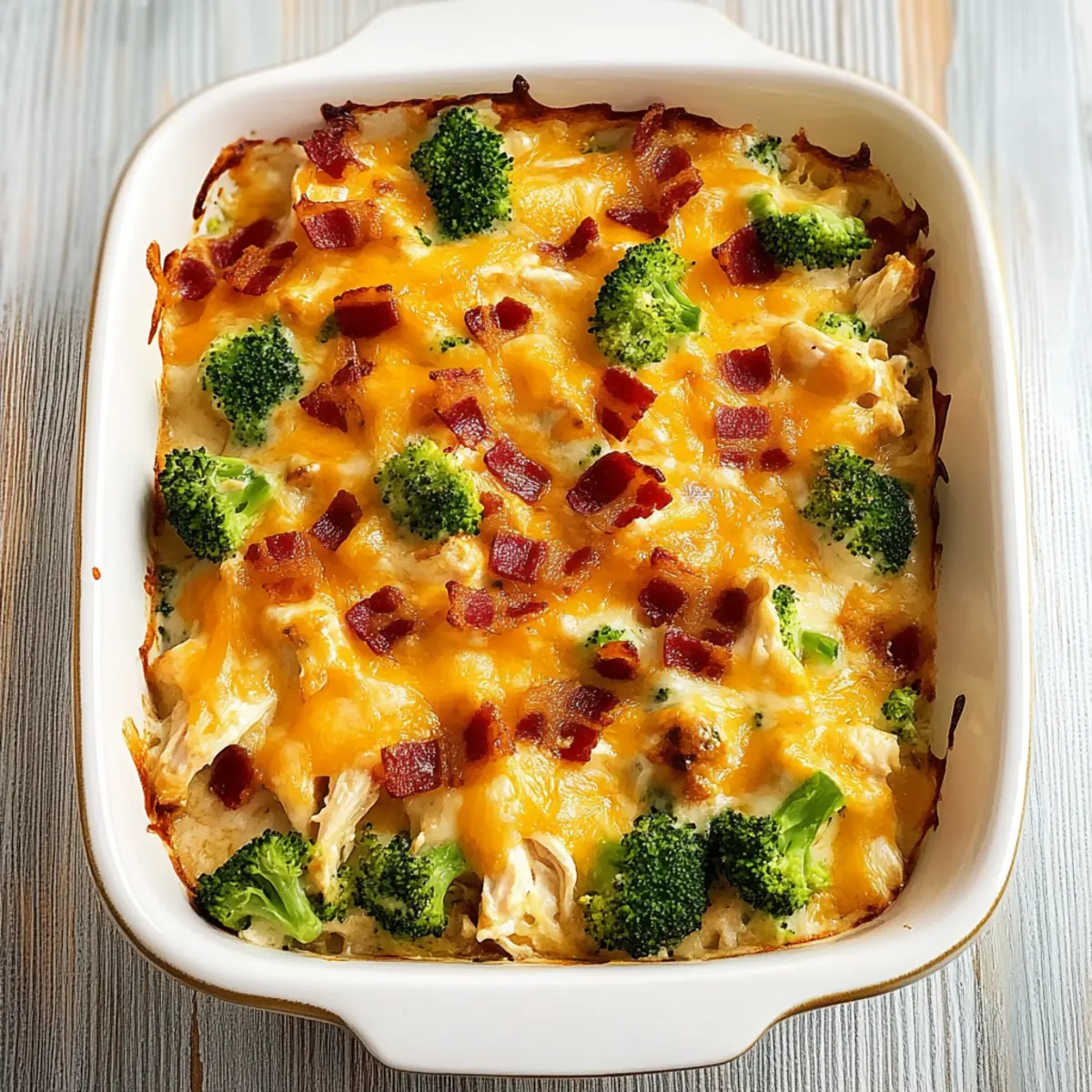 Low Carb Chicken Casserole: A Cheesy Family Comfort Dish