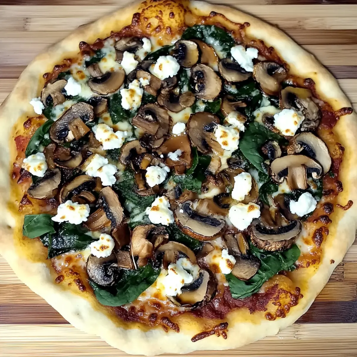 Mouthwatering Mushroom & Goat Cheese Pizza You'll Love
