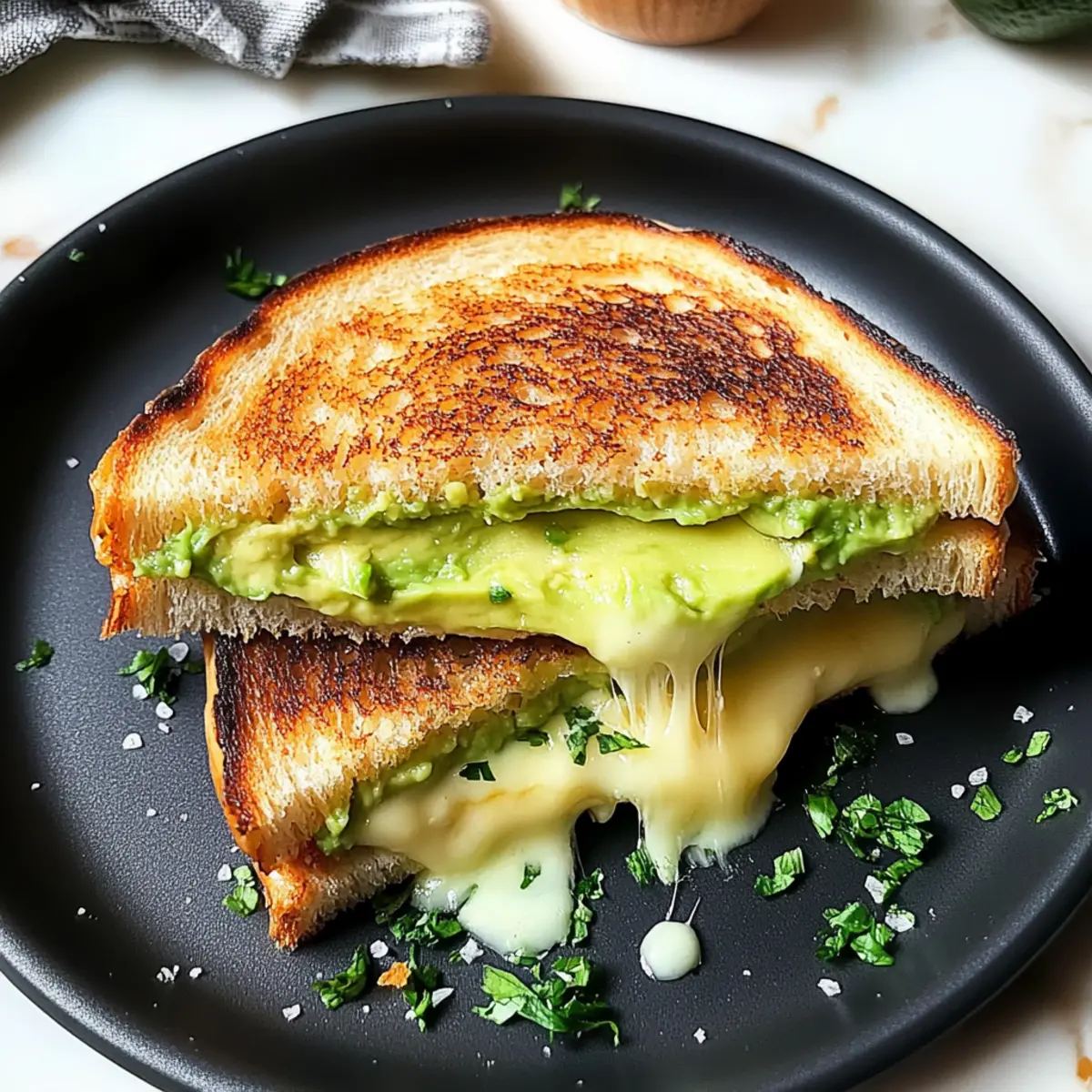 Creamy Avocado Grilled Cheese: Your New Cozy Comfort Food