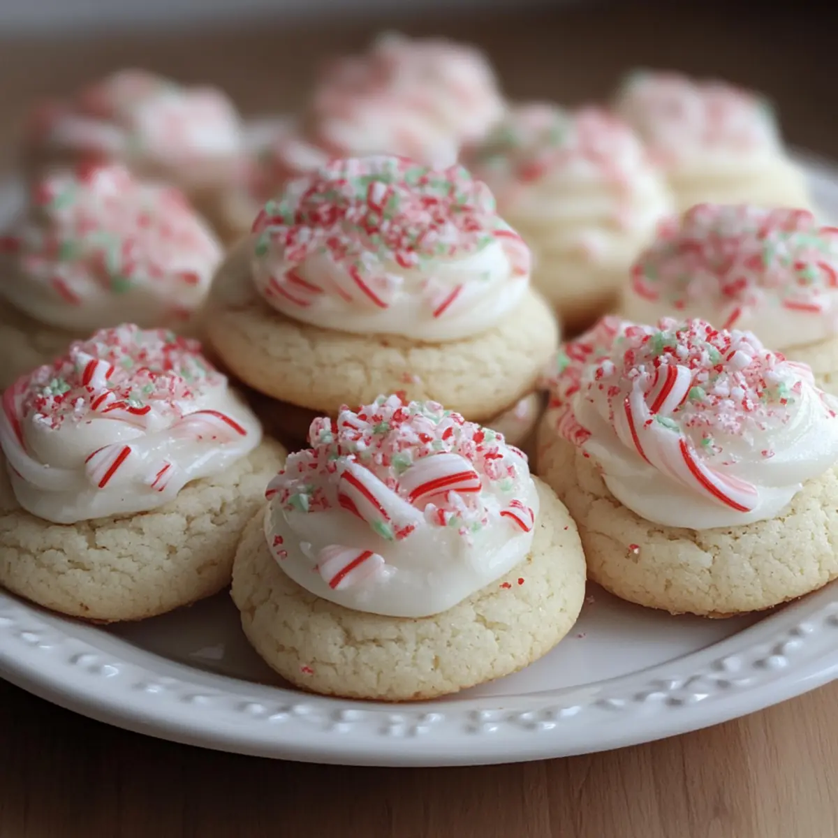 Melting Peppermint Meltaway Cookies for a Festive Delight