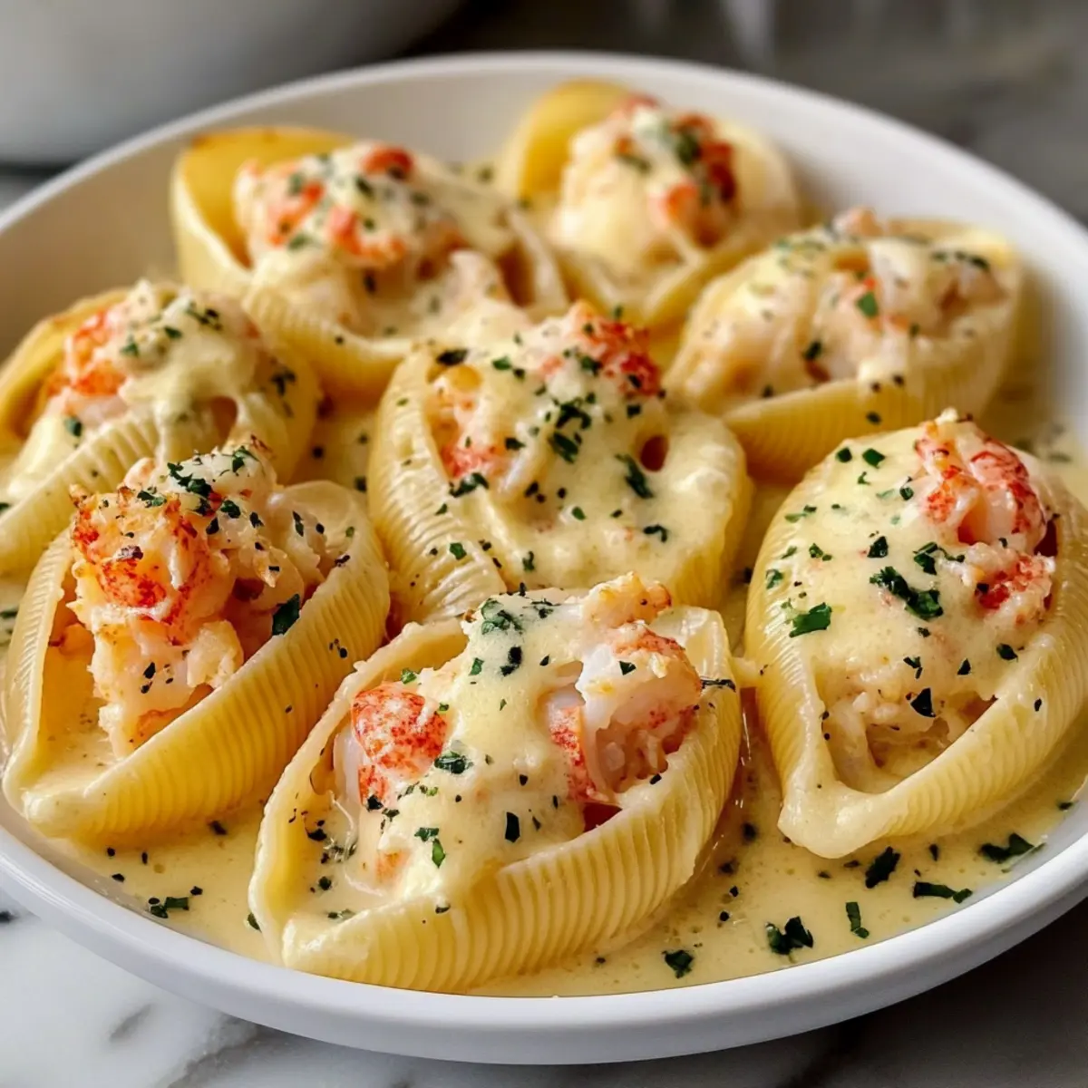 Decadent Creamy Seafood Stuffed Shells for Cozy Dinners