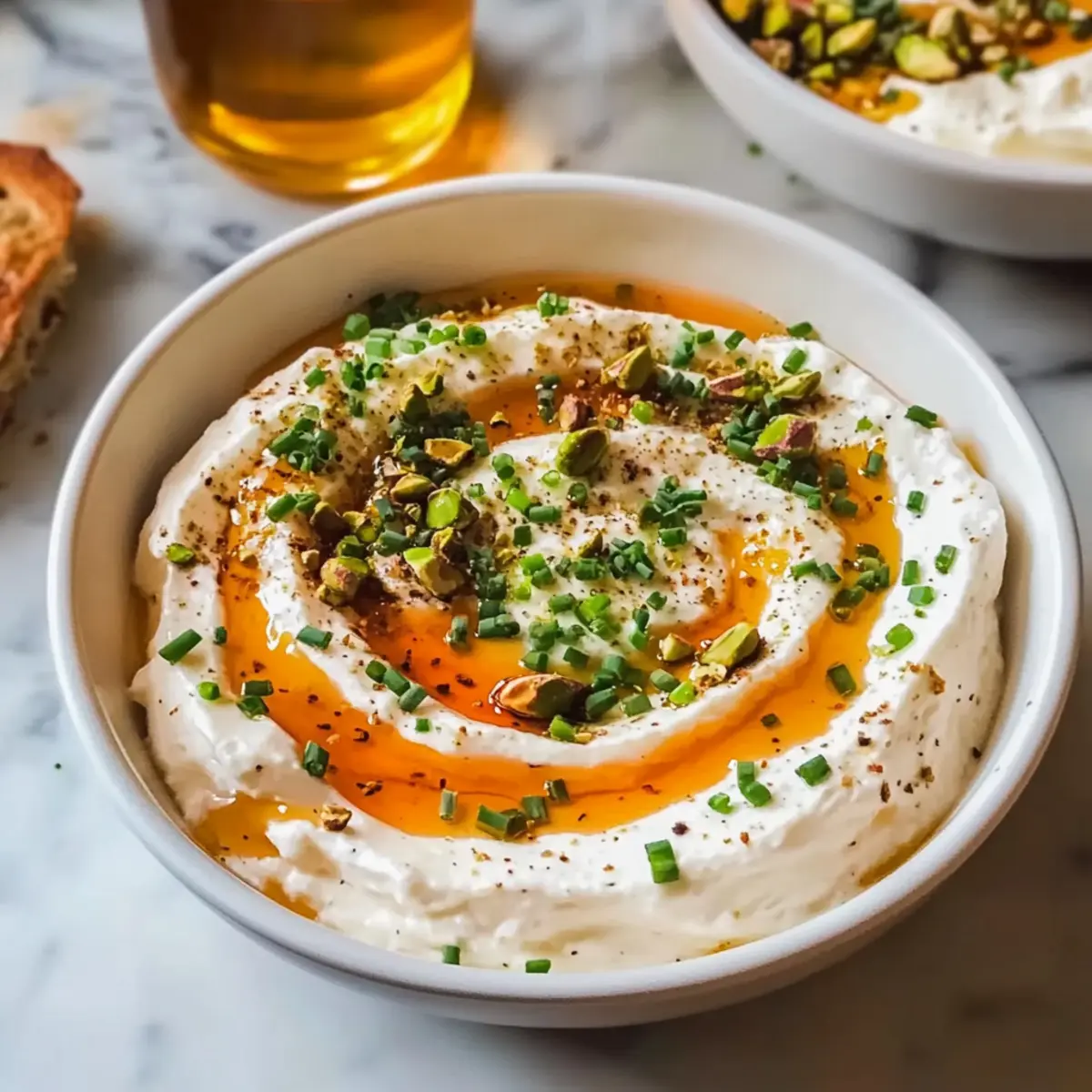 Creamy Whipped Goat Cheese with Hot Honey in Just 5 Minutes