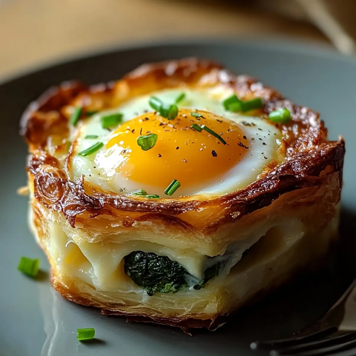 Delicious Baked Eggs Napoleon for an Elegant Brunch Treat