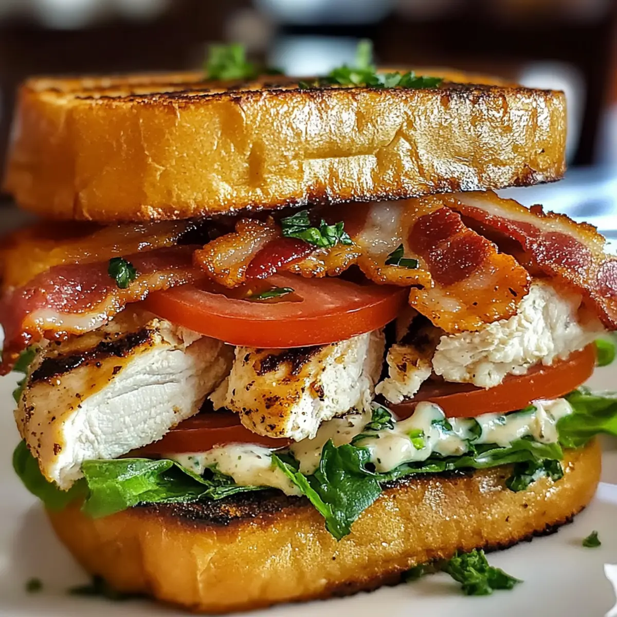 Loaded Chicken Club – Your New Favorite Gourmet Sandwich