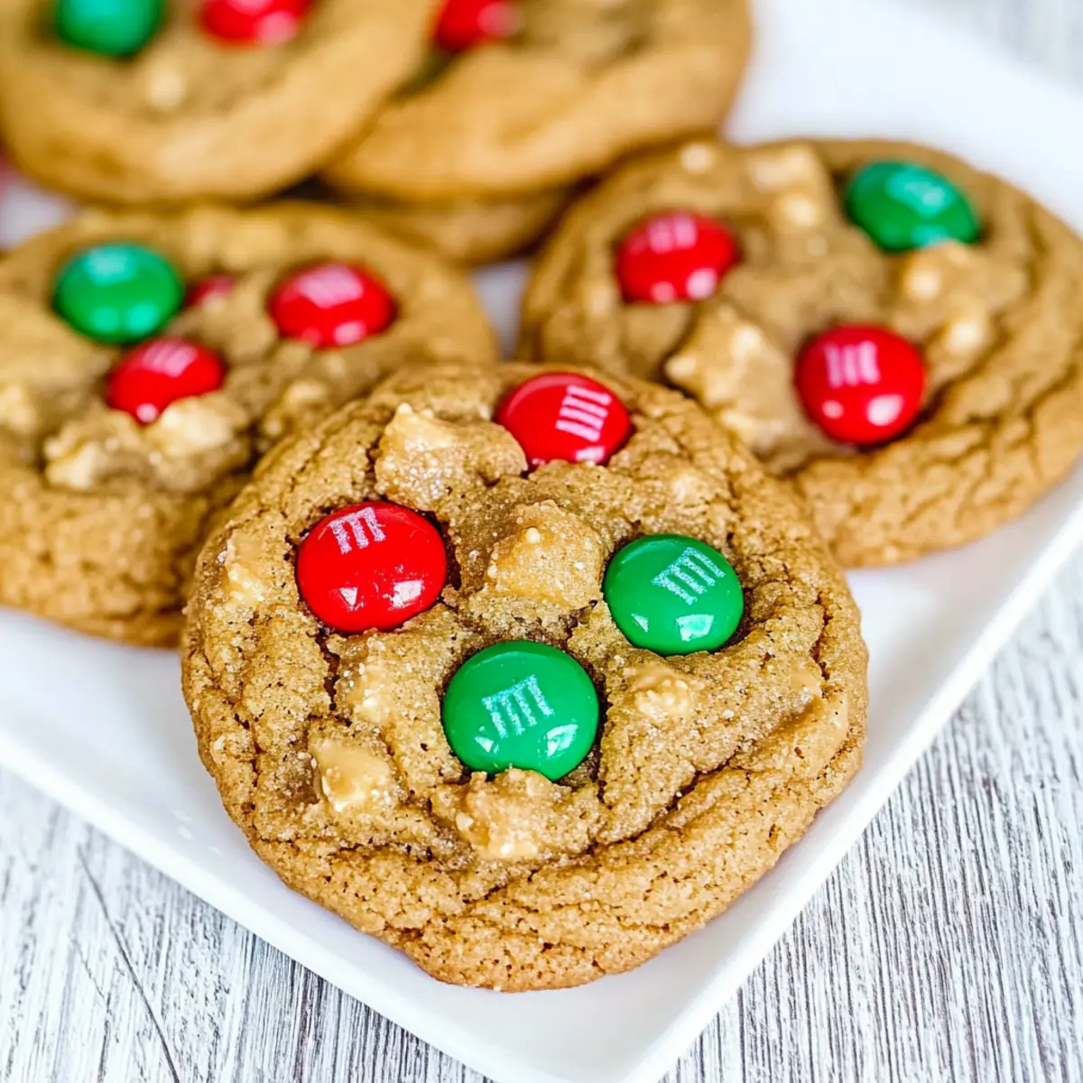 Biscoff M&M Cookie Butter Cookies That Melt in Your Mouth