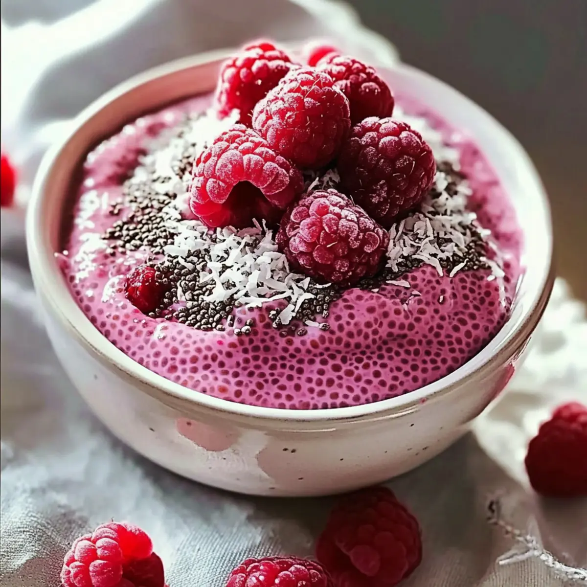 Delicious Raspberry Chia Pudding: Easy, No-Cook Delight!