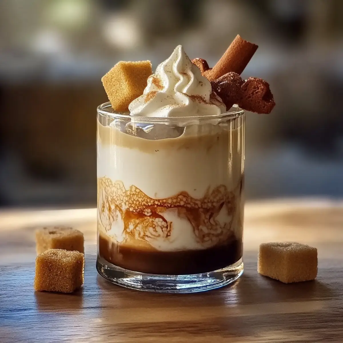 Gingerbread White Russian: Cozy Holiday Cocktail Bliss