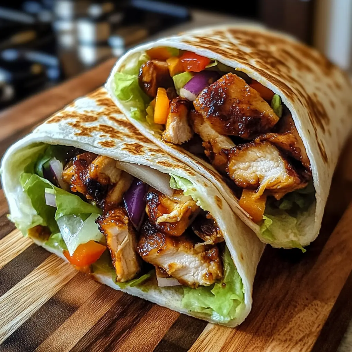 Delicious Teriyaki Chicken Wraps: Quick & Customizable Delight