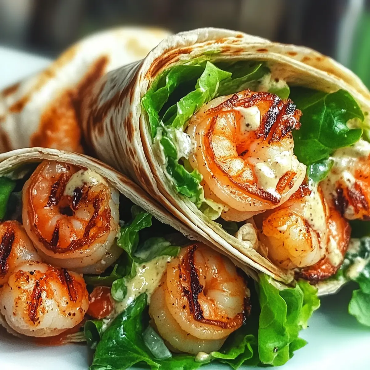 Grilled Shrimp Caesar Wraps for a Tasty Twist on Dinner
