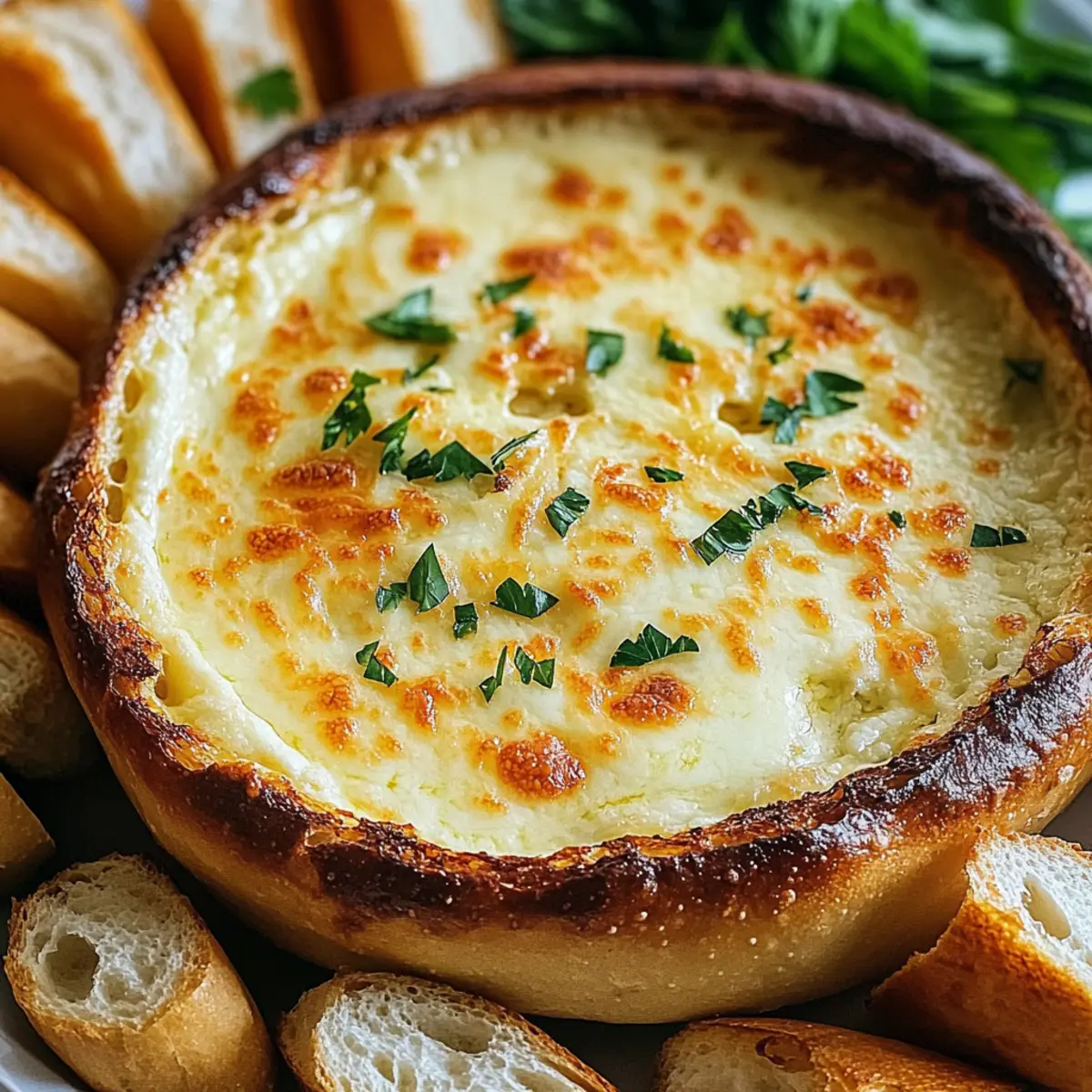 Savor the Flavorful Baked Garlic Bread Dip Everyone Loves