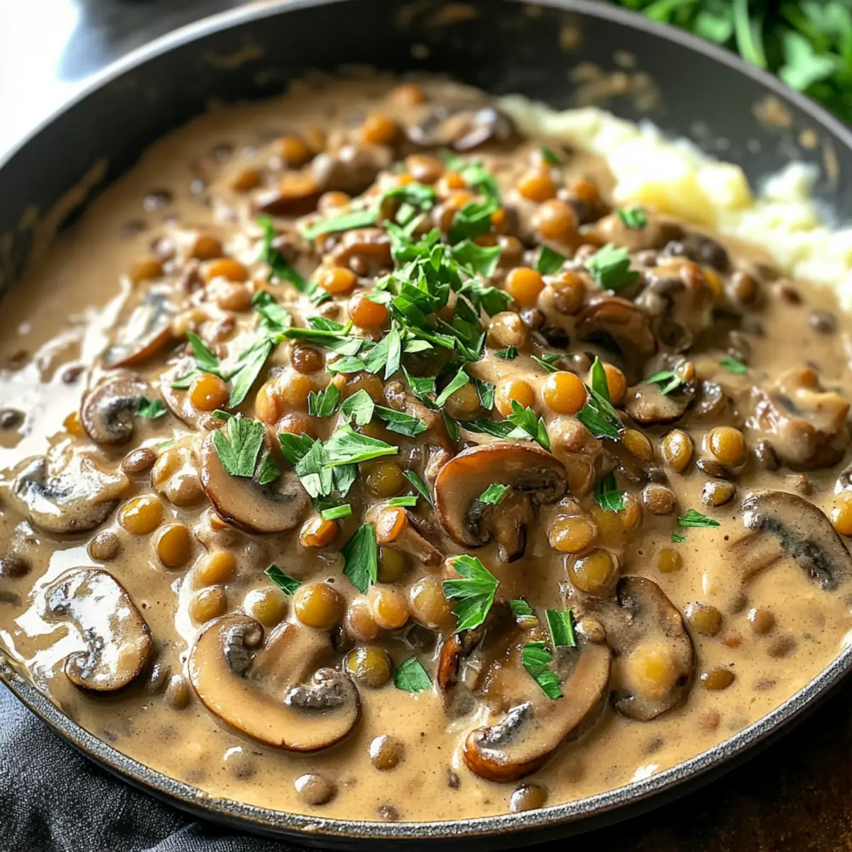 Savory Lentil Mushroom Stroganoff for Cozy Weeknight Dinners