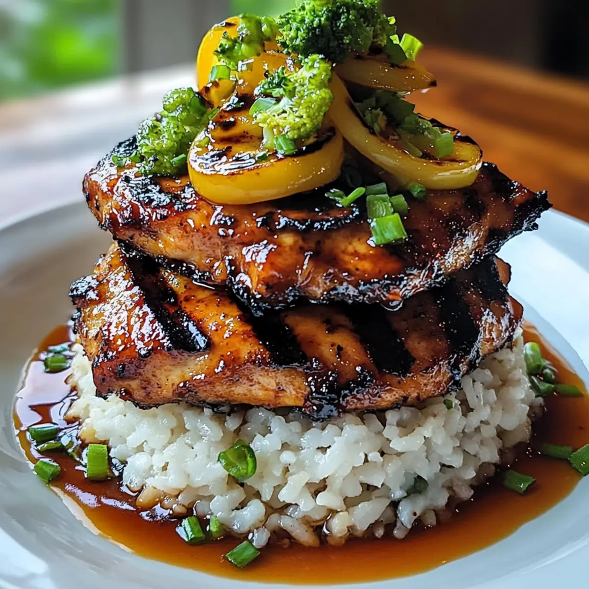 Succulent Hawaiian Huli Huli Chicken Stack You'll Love