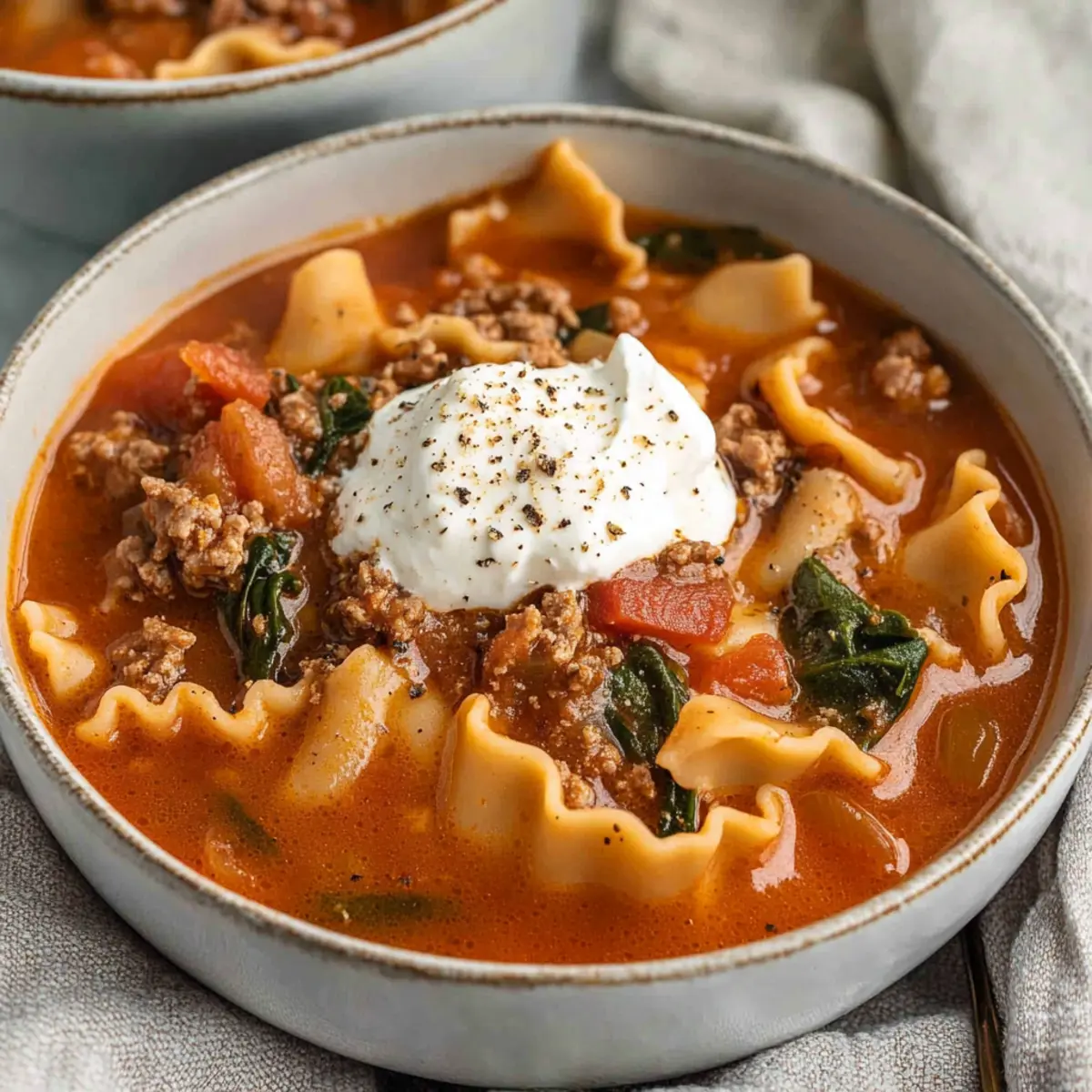Gluten Free Lasagna Soup: Hearty Comfort in a Bowl