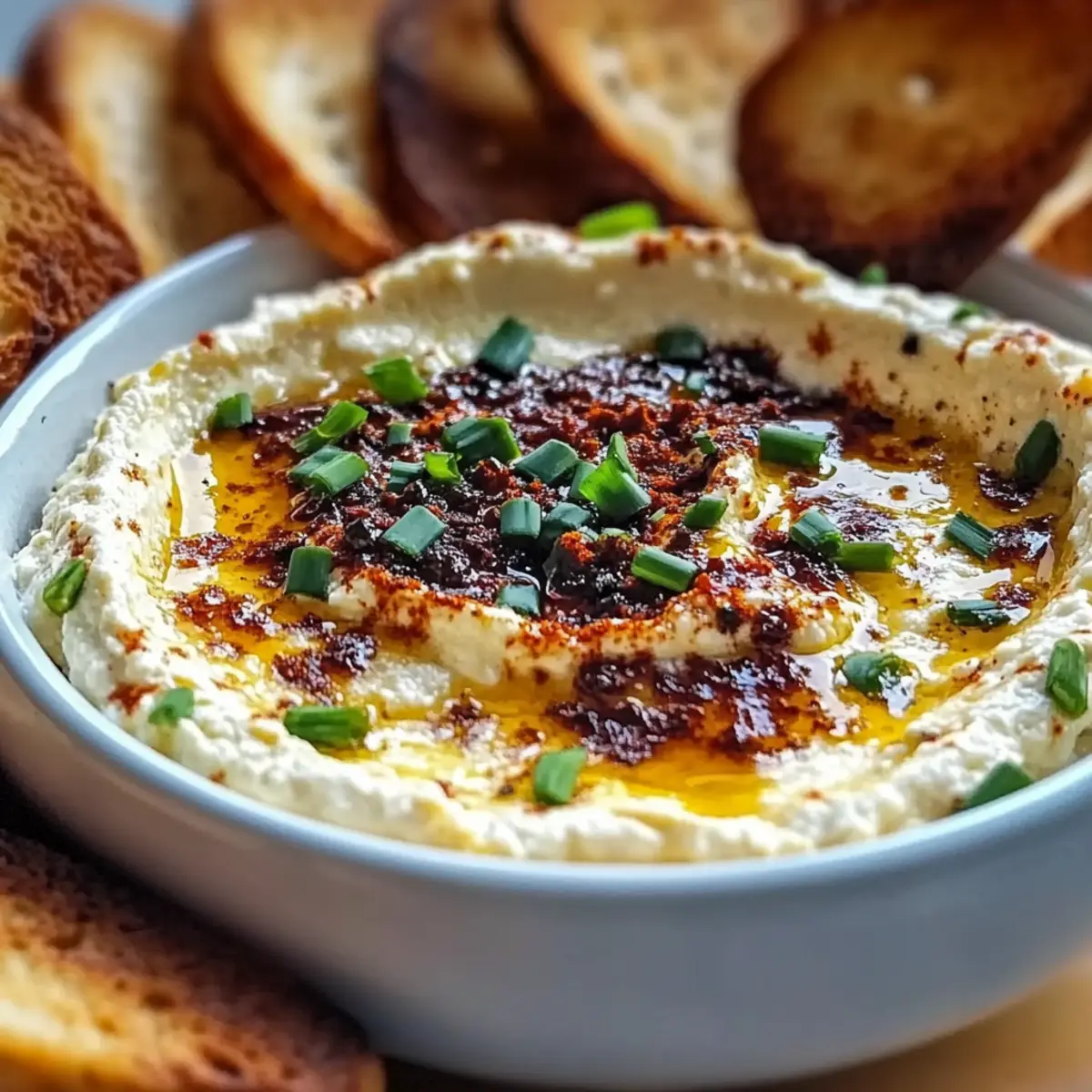 Savory Hot Honey Ricotta Dip for a Crowd-Pleasing Snack