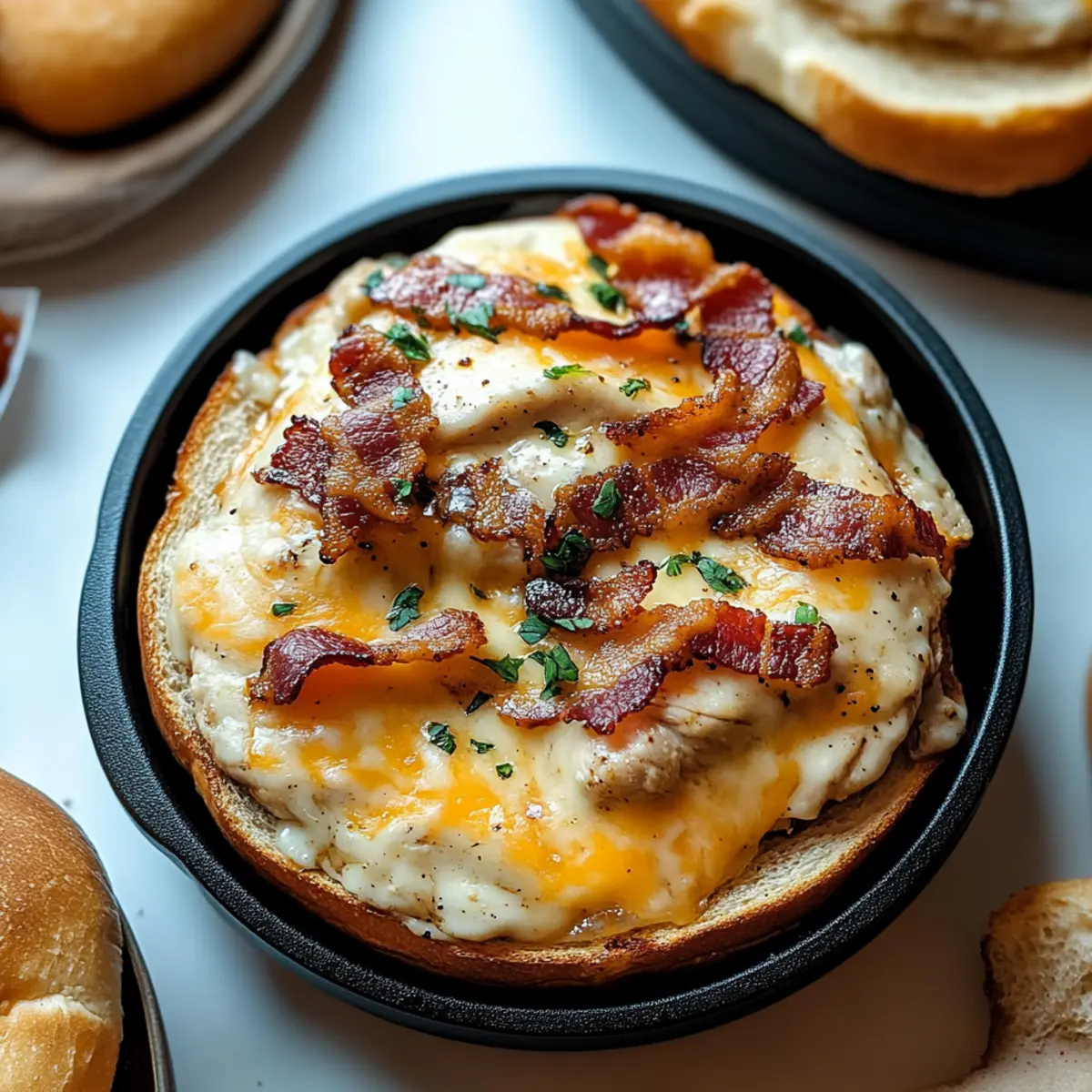 Cheesy Chicken Bacon Ranch Sandwich: Ultimate Comfort Fix