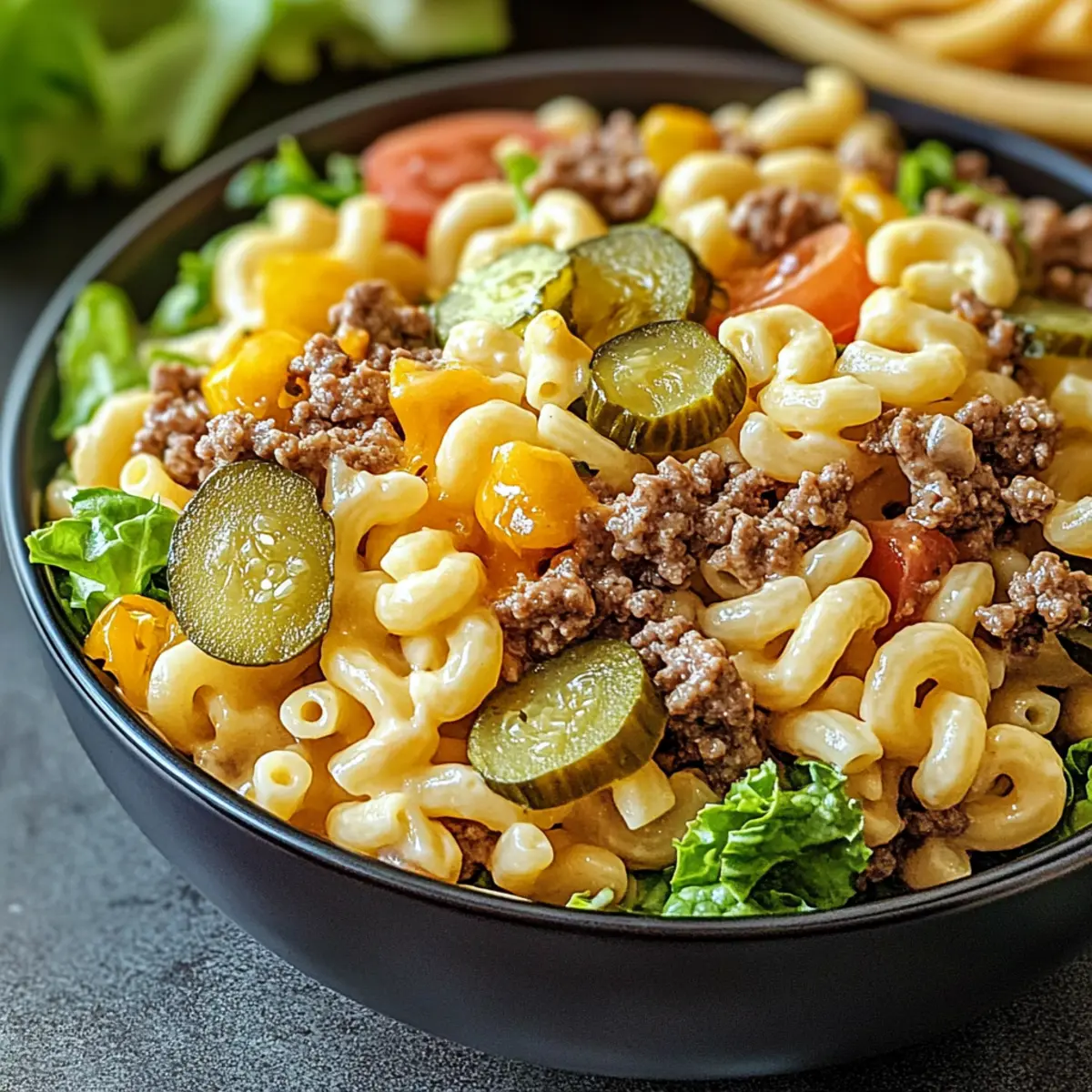 Big Mac Pasta Salad: A Creamy, Fun Twist for Everyone