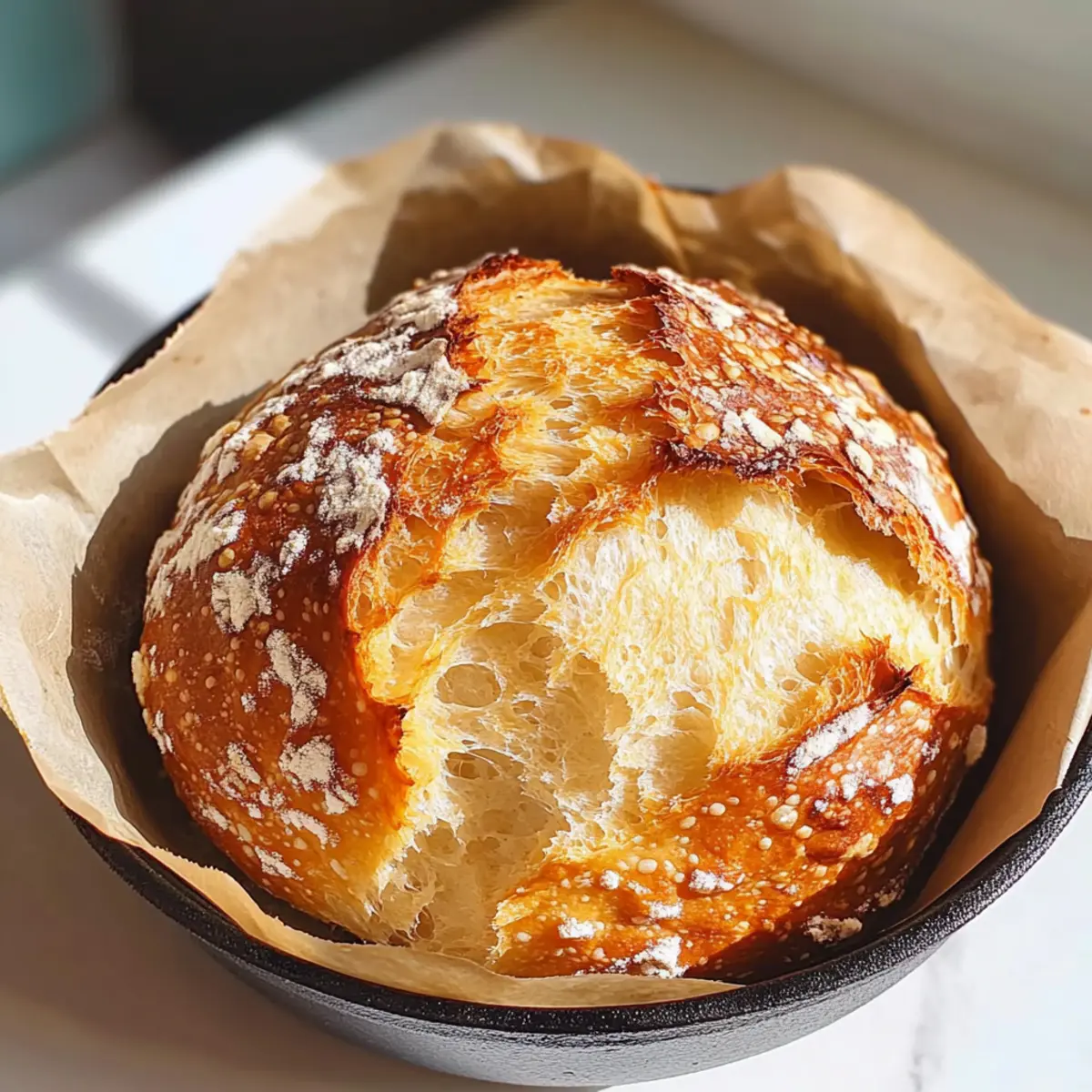 Easy No Knead Dutch Oven Bread for Effortless Baking Bliss