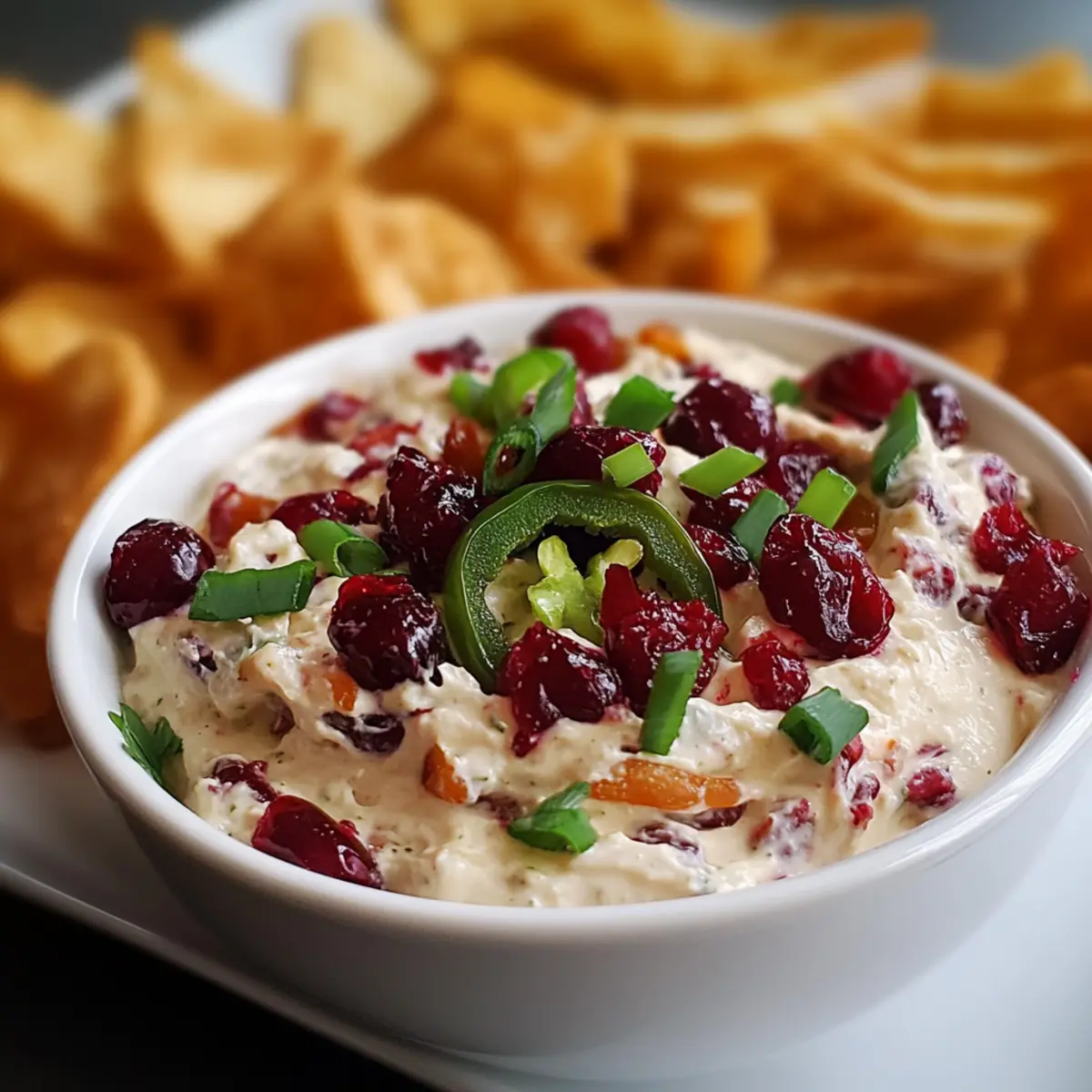 Zesty Cranberry Jalapeno Cream Cheese Dip for Every Celebration