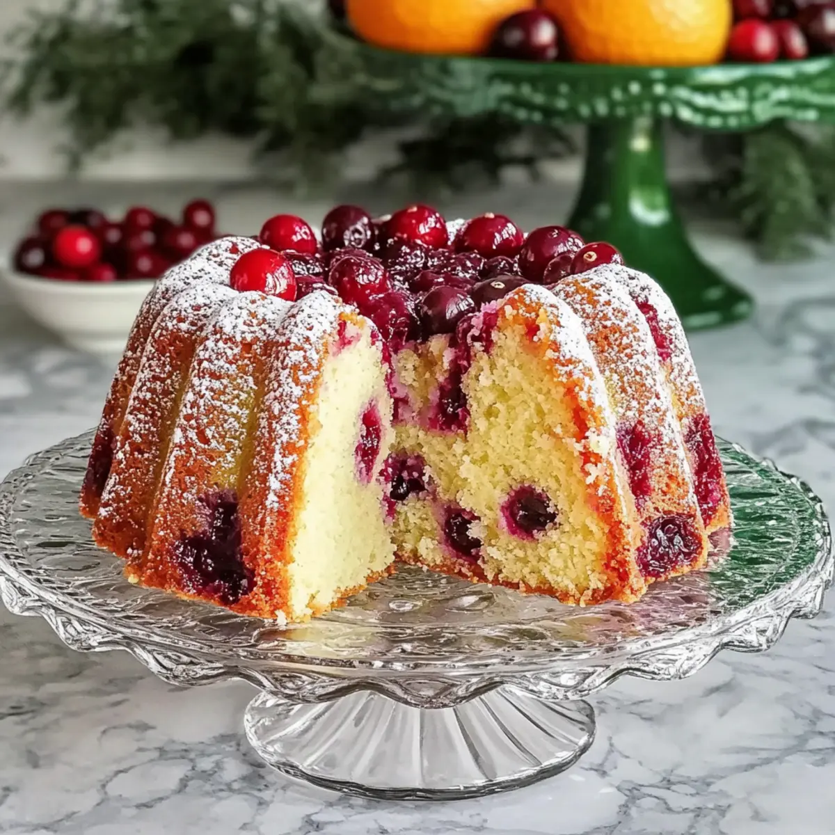 Irresistible Cranberry Orange Bundt Cake for Cozy Celebrations