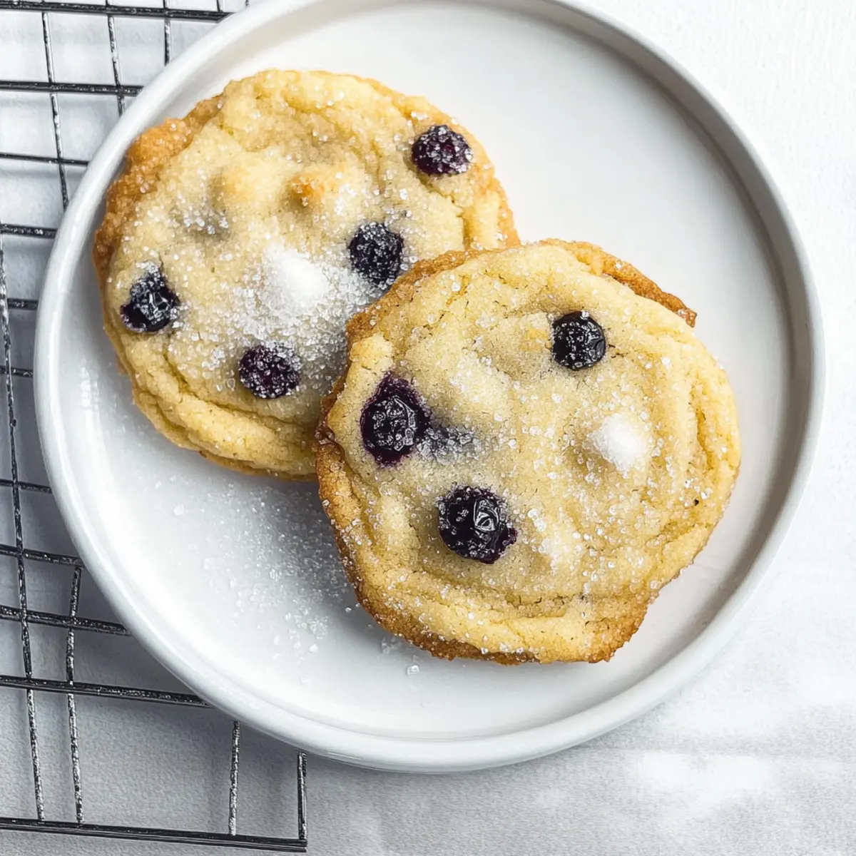 Lemon Blueberry Cookies: Soft, Chewy Bliss in Every Bite