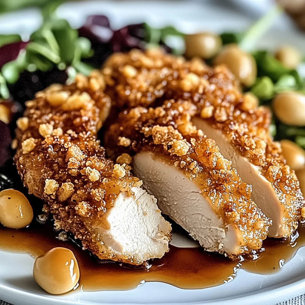 Crispy Maple Dijon Chicken: A Flavorful Healthier Delight