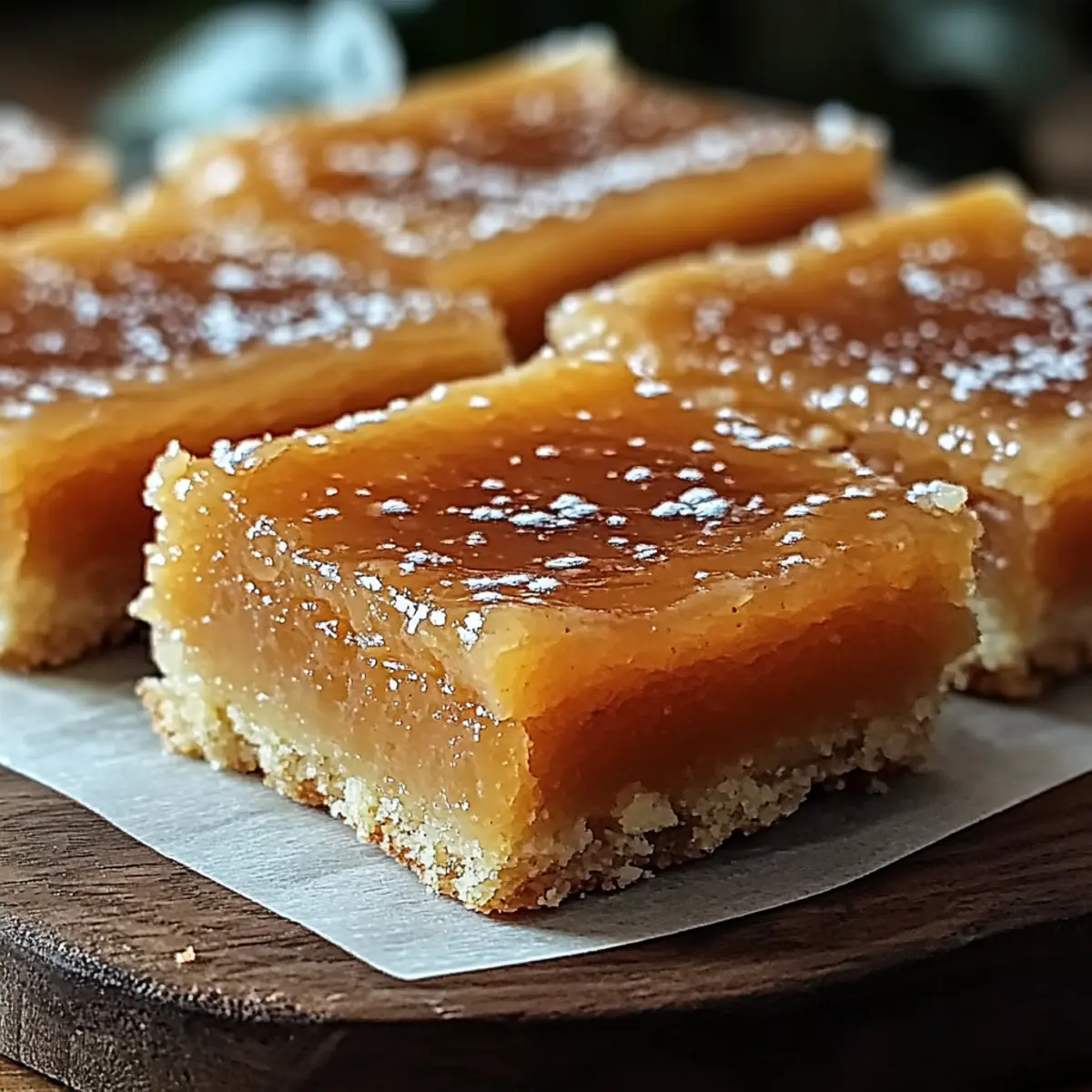 Salivating Salted Caramel Gooey Butter Bars You Must Try!