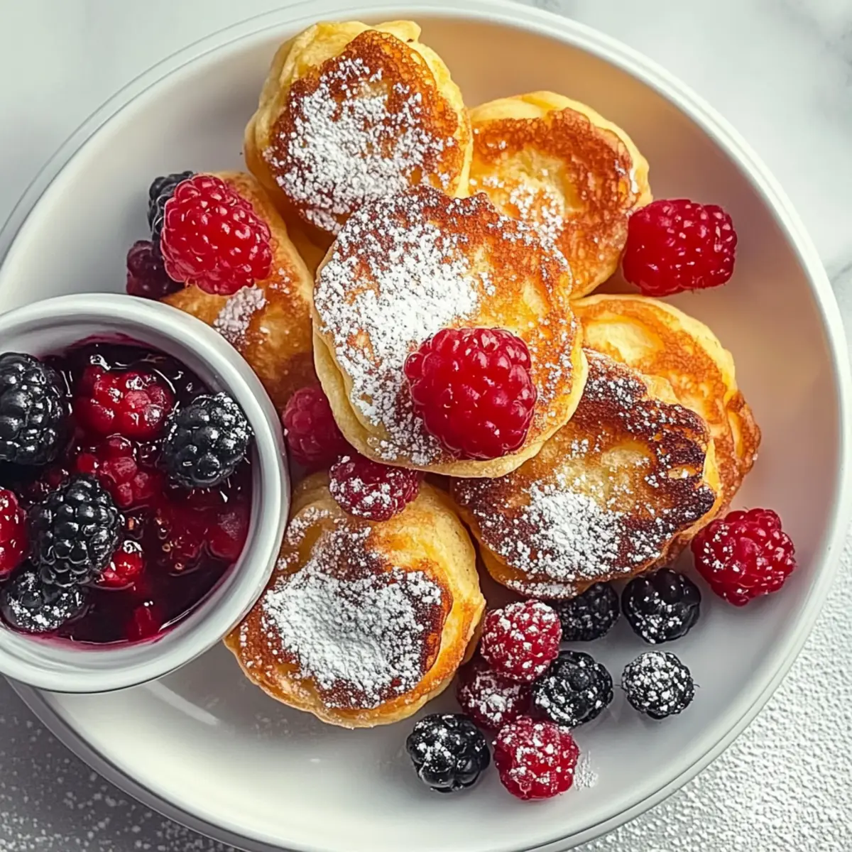 Light and Fluffy Mini Dutch Baby Pancakes for Brunch Bliss