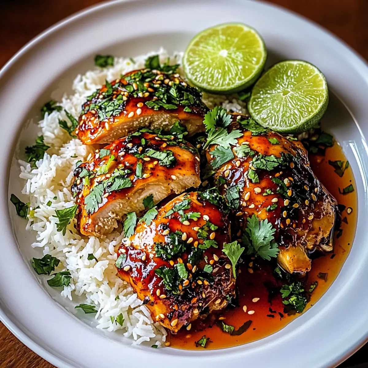 Sweet Meets Heat: Spicy Maple Chicken & Coconut Rice Delight