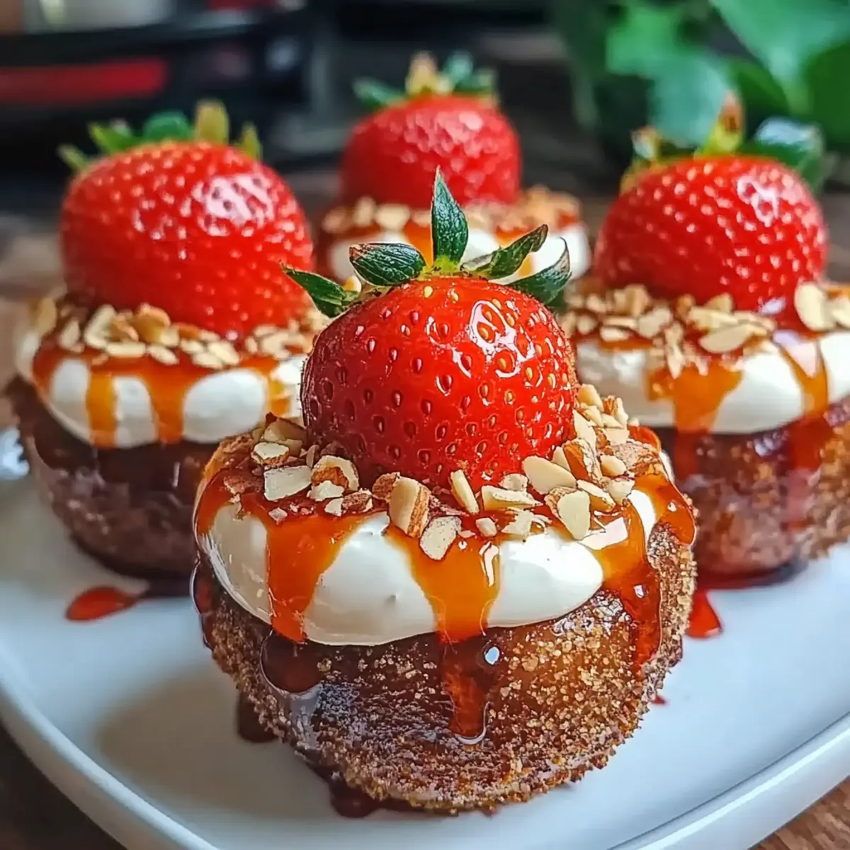 Cheesecake Stuffed Strawberries That’ll Brighten Your Day
