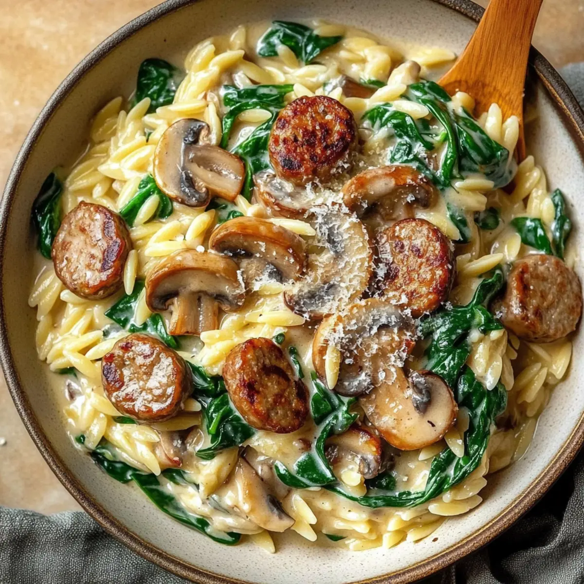 Creamy Chicken Sausage Orzo: Your New Favorite Comfort Dish