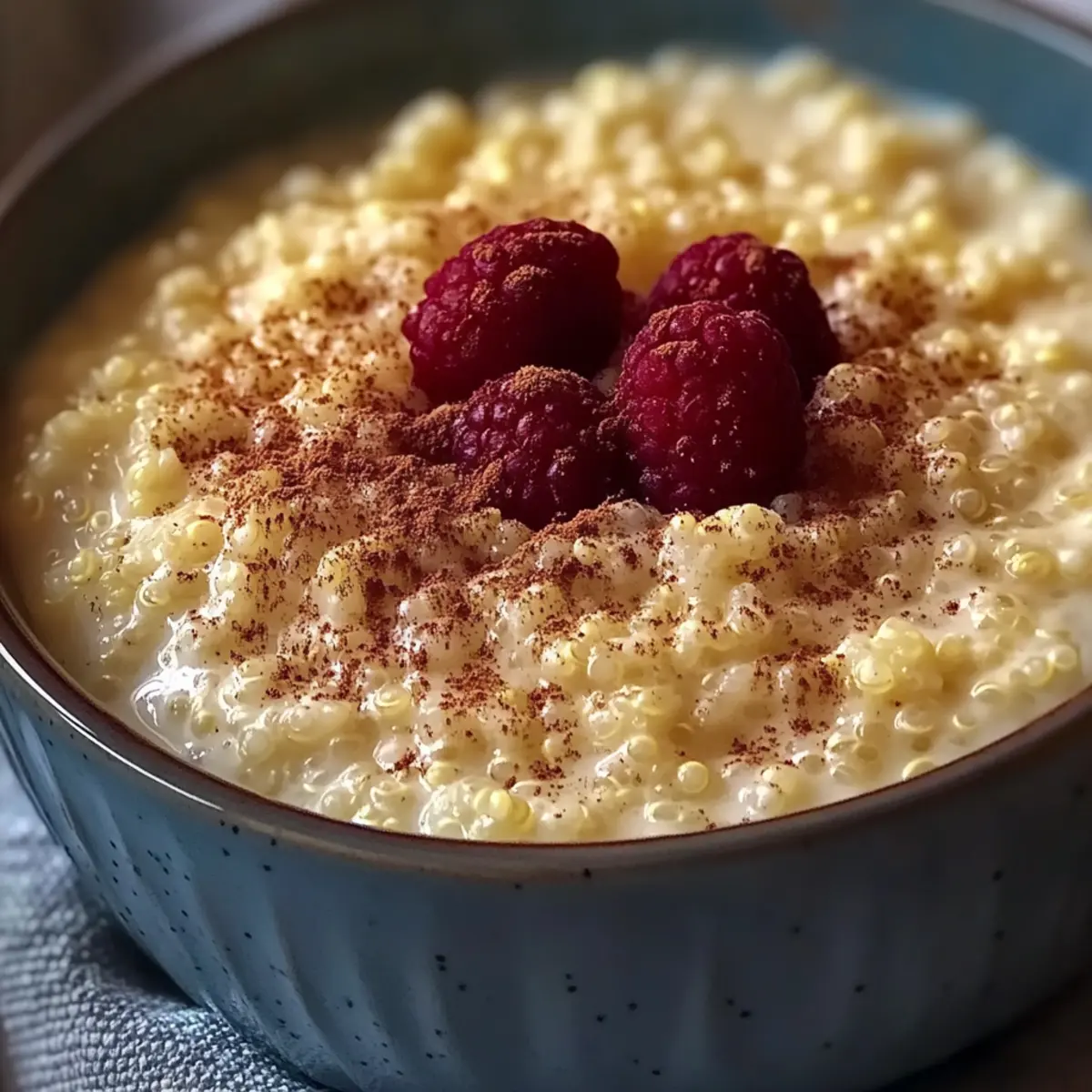 Creamy Vanilla Quinoa Pudding for a Wholesome Start