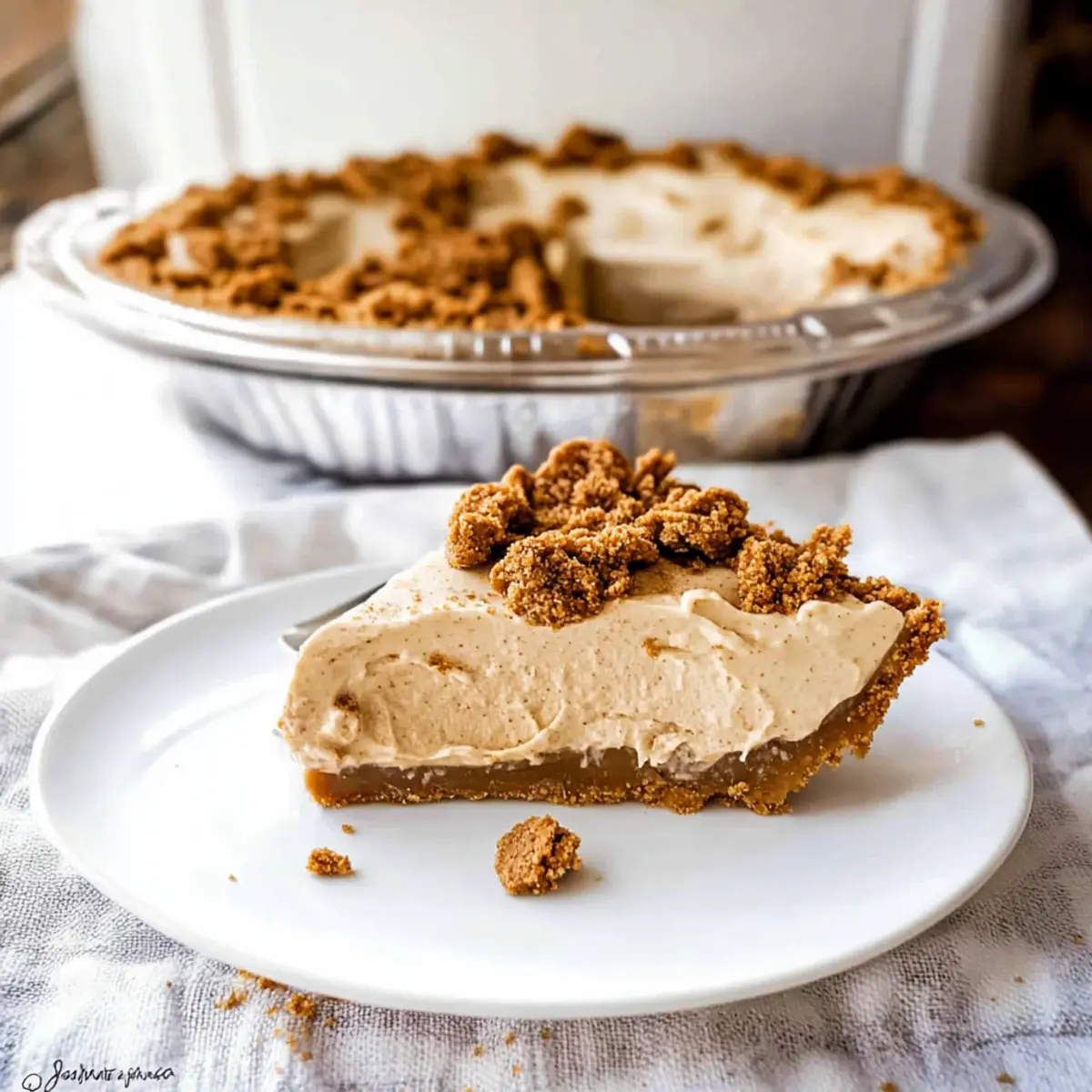 No Bake Biscoff Pie: Creamy Delight Everyone Will Love