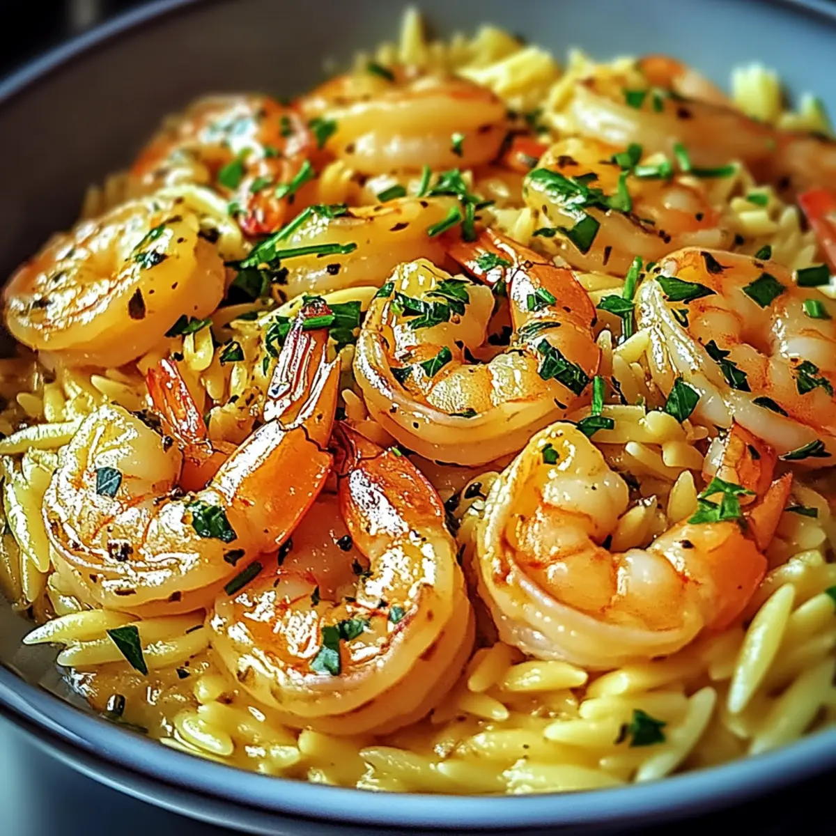 Shrimp Orzo in Lemon Garlic Sauce – Your New Favorite Weeknight Dish