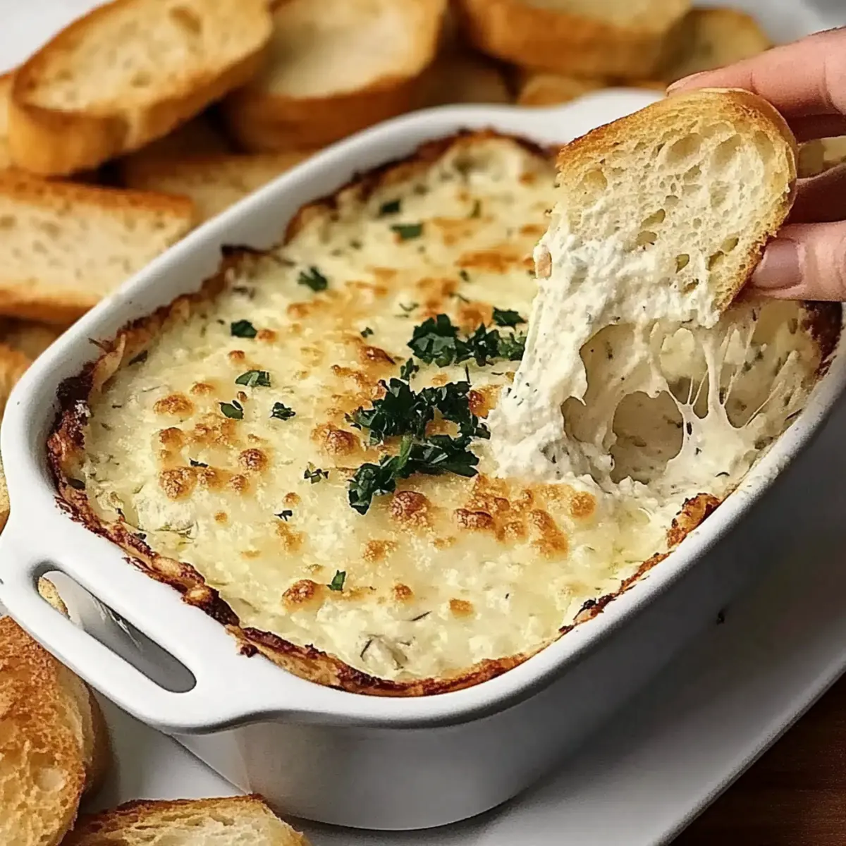 Creamy Garlic Bread Dip That Will Wow Your Guests