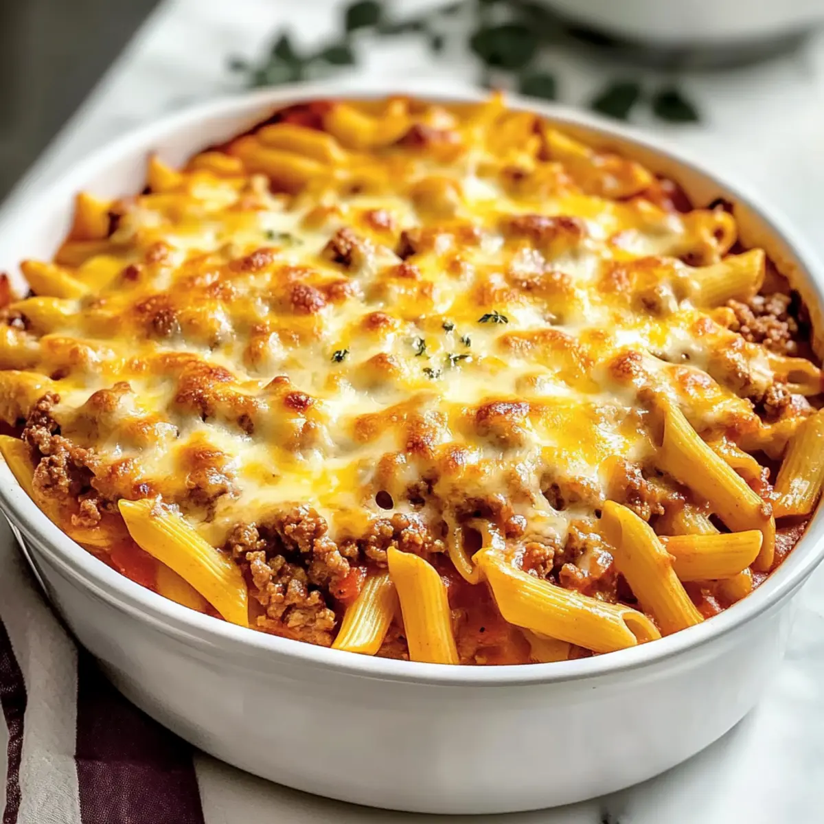 Cozy Up with Homemade Ground Beef Casserole Tonight
