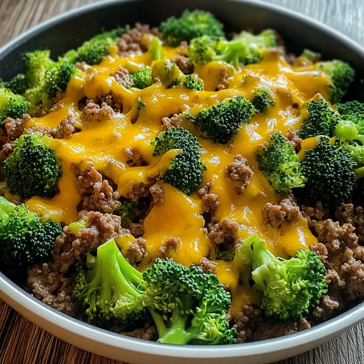 Keto Hamburger Broccoli Skillet: Creamy Comfort in 30 Minutes