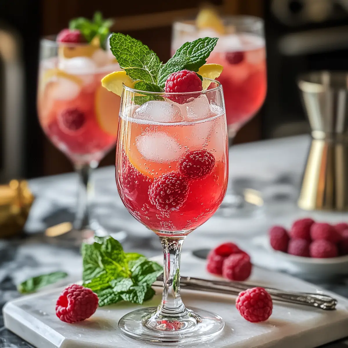 Delightfully Refreshing Raspberry Moscato Cocktail Recipe