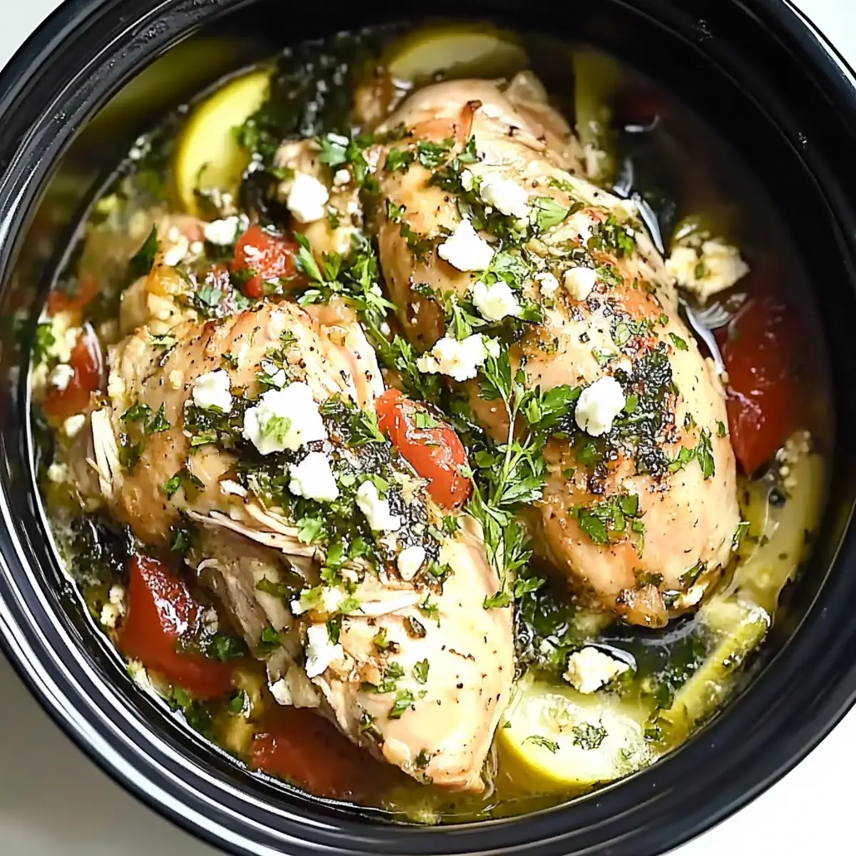 Crockpot Greek Chicken: Effortless Mediterranean Comfort Food