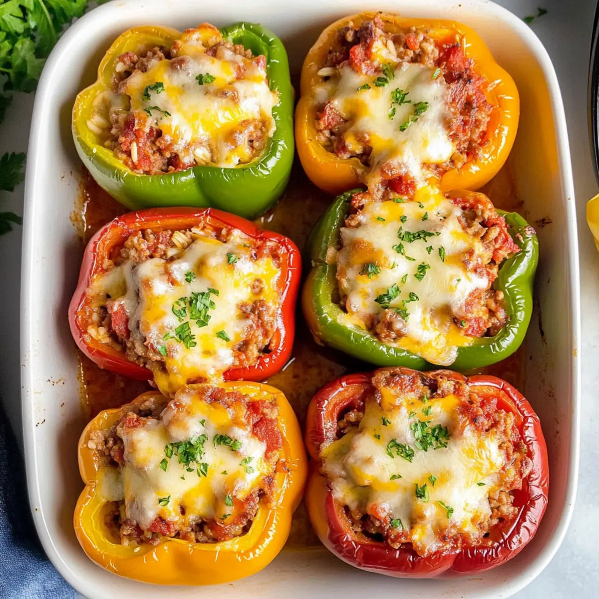 Delicious Stuffed Peppers: A Comforting Family Favorite